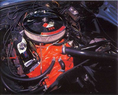 le moteur 396 camaro ss 1967