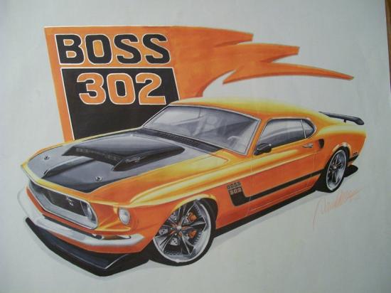 mustang 302 boss