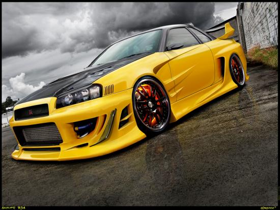 nissan skyline r34